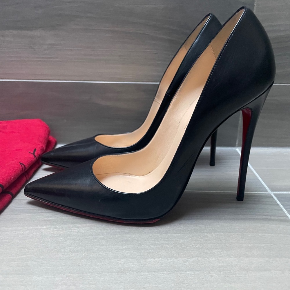 Christian Louboutin leather pumps